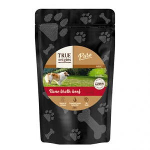 True Origins Pure Bone Broth Beef – Caldo de Hueso de Ternera para Perros Adultos